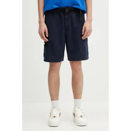 Zdjęcie Barbour szorty bawełniane Barbour Grindle Cargo Relaxed Short kolor granatowy MST0062