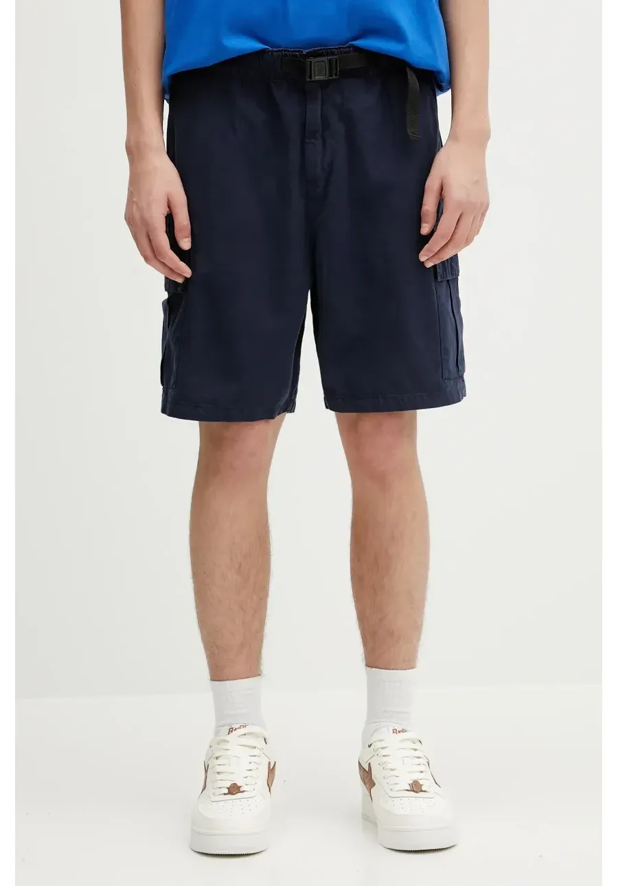obrazek 1 Barbour szorty bawełniane Barbour Grindle Cargo Relaxed Short kolor granatowy MST0062