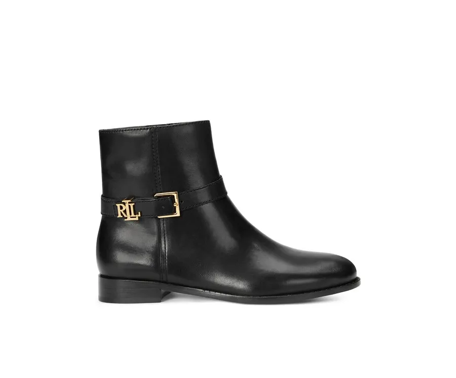 obrazek 1 Lauren Ralph Lauren Botki 802946807001 Czarny LAUREN RALPH LAUREN