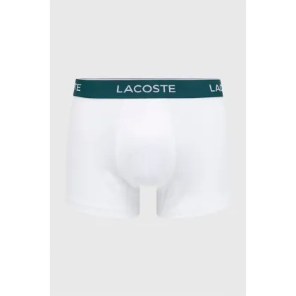 Zdjęcie Lacoste bokserki (3-pack) męskie kolor biały 5H3389-NUA