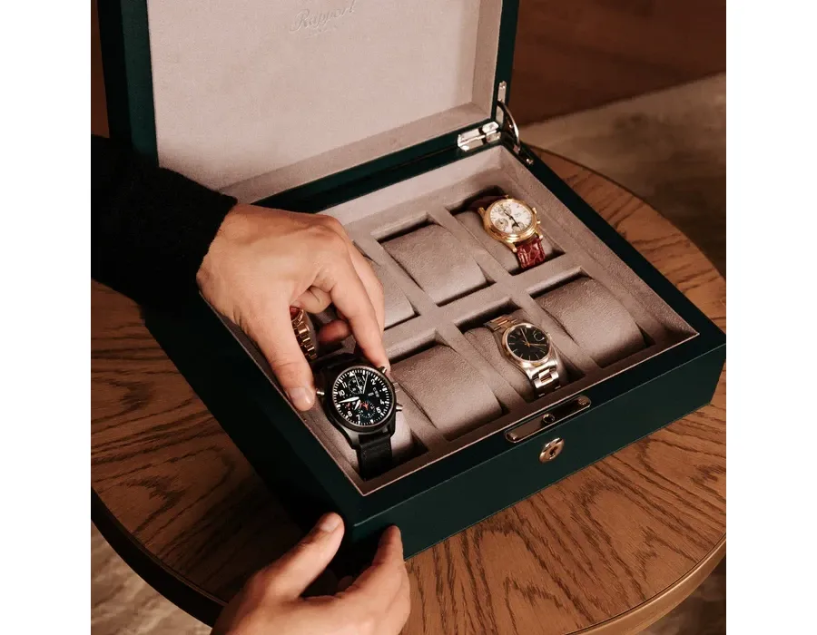 obrazek 2 Stylowe skórzane etui do przechowywania zegarków