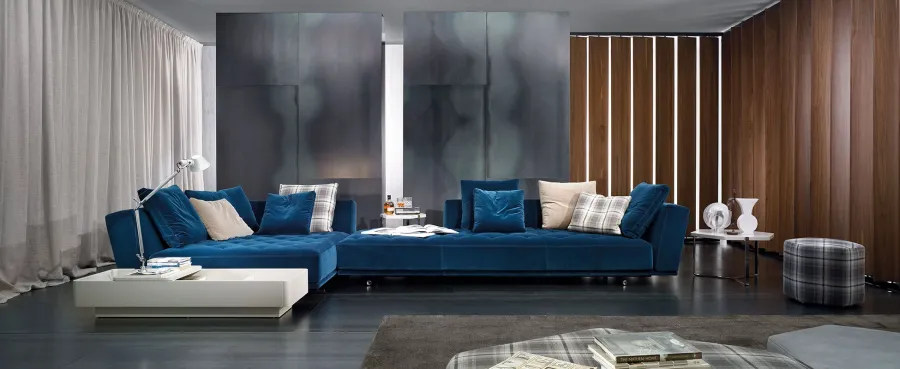 obrazek 2 Duża, funkcjonalna, elegancka kanapa do nowoczesnego salonu - Casadesus