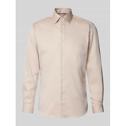 Zdjęcie Koszula biznesowa o kroju regular fit z listwą guzikową