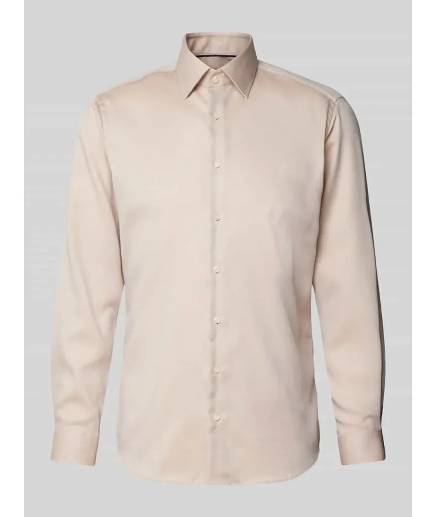 obrazek 1 Koszula biznesowa o kroju regular fit z listwą guzikową