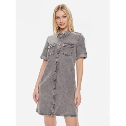 Zdjęcie Vero Moda Sukienka jeansowa Jennie 10309665 Szary Regular Fit