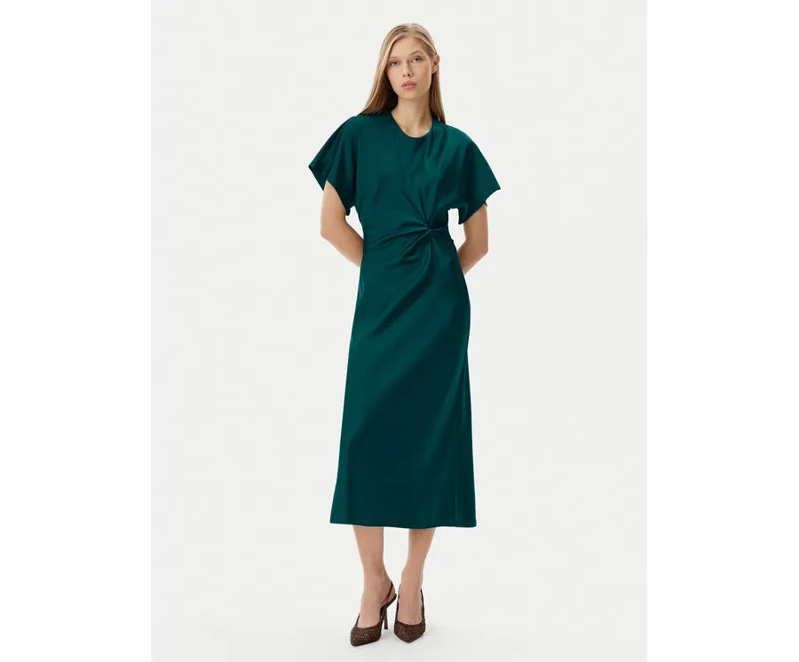 obrazek 1 Rinascimento Sukienka koktajlowa CFC0122932003 Zielony Regular Fit