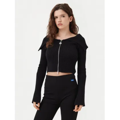 Zdjęcie HUGO Kardigan 50532257 Czarny Regular Fit