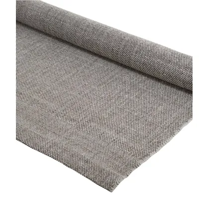 Picture Stylish rug 200×300 cm in dove gray color for outdoor use