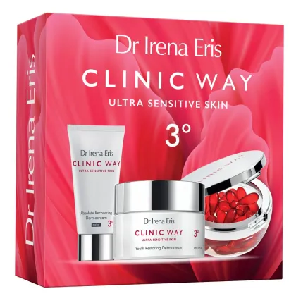 Zdjęcie Dr Irena Eris Clinic Way 3° Zestaw kosmetyków anti-aging do skóry wrażliwej