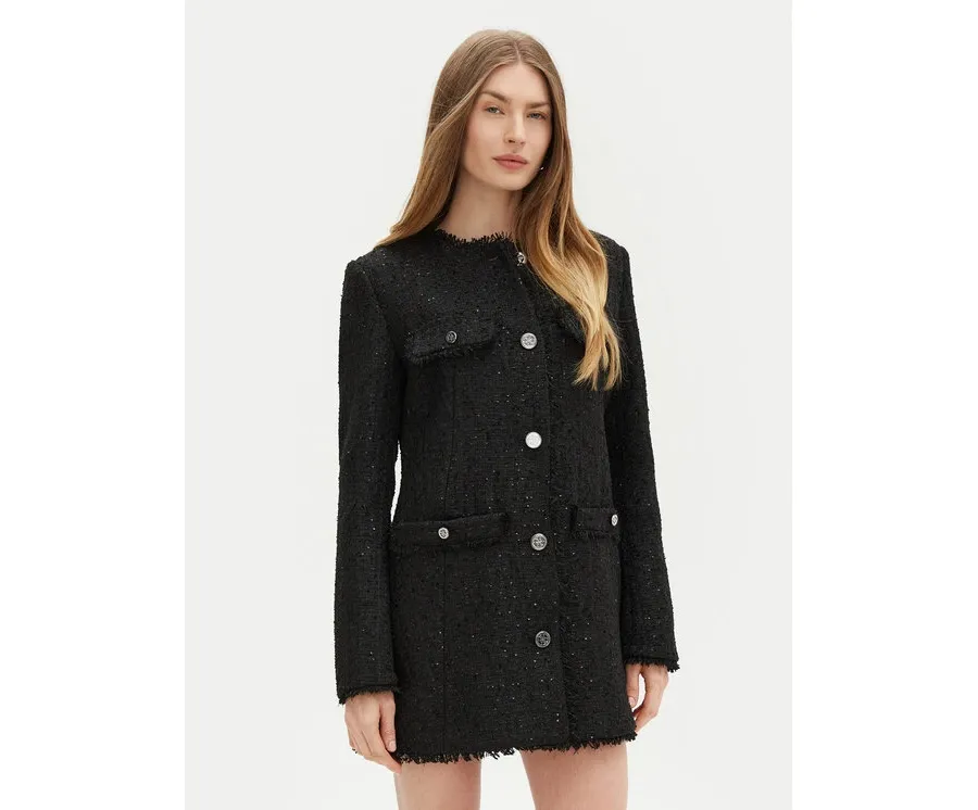 obrazek 1 Guess Płaszcz przejściowy W5RL20 WGVS2 Czarny Regular Fit