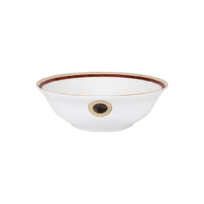 Zdjęcie Wyjątkowa porcelanowa miska na sałatkę z kolekcji Detail - Porcel