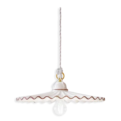 Zdjęcie Stylowa duża włoska lampa wisząca Laquila w stylu klasycznym