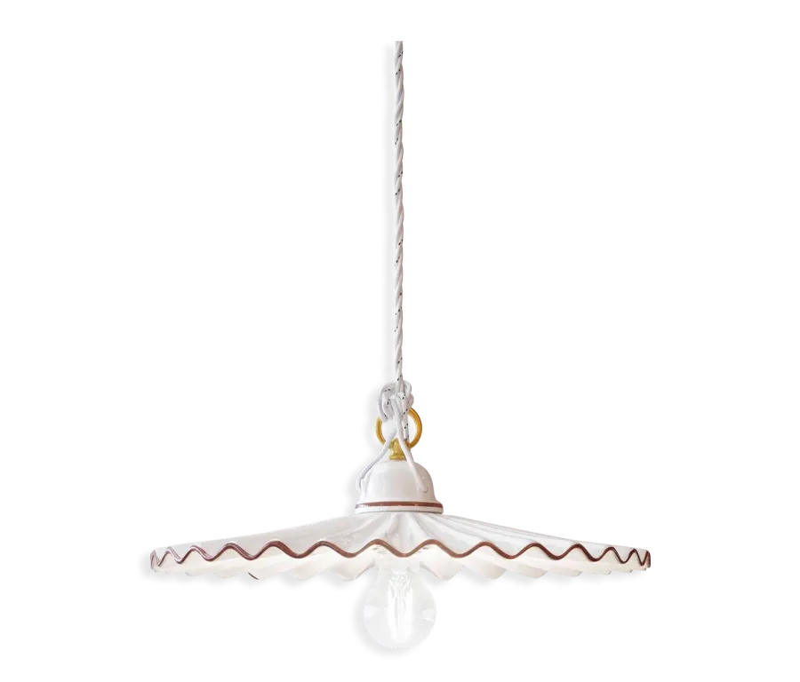 obrazek 1 Stylowa duża włoska lampa wisząca Laquila w stylu klasycznym