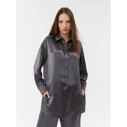 Zdjęcie Max Mara Leisure Koszula Bacio 2331960136 Szary Regular Fit