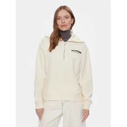 Zdjęcie Tommy Hilfiger Bluza Monotype WW0WW42469 Beżowy Regular Fit