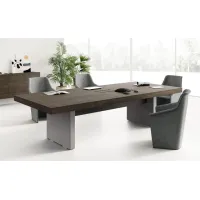 Zdjęcie Duży stół konfenercyjny w nowoczesnym stylu - 210x120x76 cm
