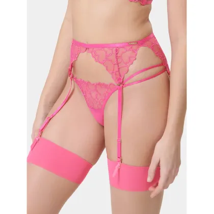 Zdjęcie Bluebella Pas do pończoch Valentina 42233 Różowy
