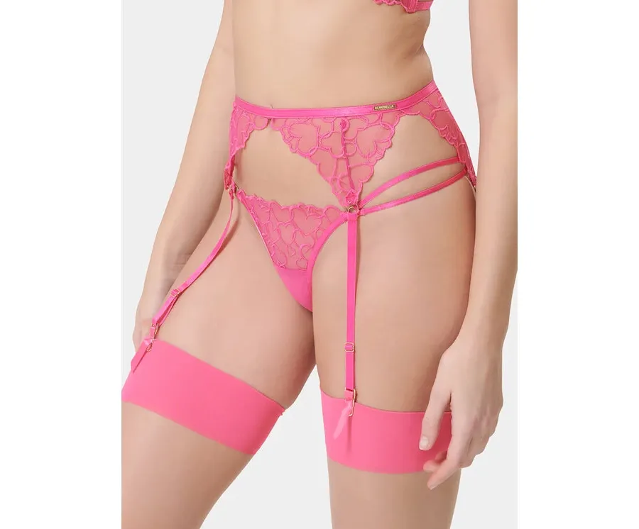 obrazek 1 Bluebella Pas do pończoch Valentina 42233 Różowy