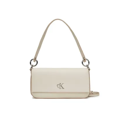 Zdjęcie Calvin Klein Jeans Torebka Minimal Monogram Shoulder Pouch LV04K3161G Biały