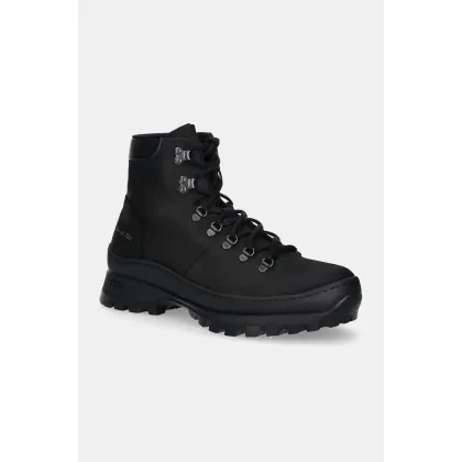 Zdjęcie Common Projects trapery skórzane Hiking Boot męskie kolor czarny 2454