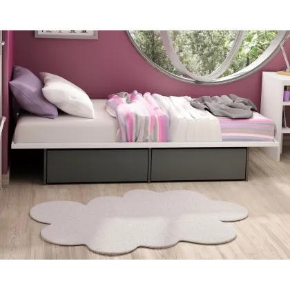 Zdjęcie Podstawa łóżka- karety + 2 szuflady - Mathy by Bols
