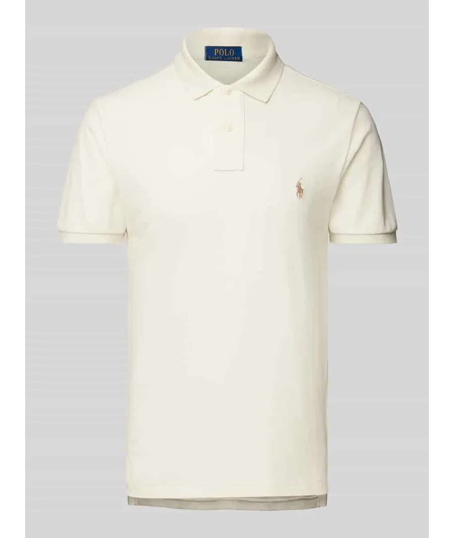 obrazek 1 Koszulka polo o kroju slim fit z wyhaftowanym logo