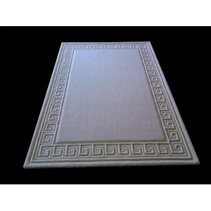 Zdjęcie Elegancki dywan rzeźbiony i ręcznie tkany przędza 100% wełna