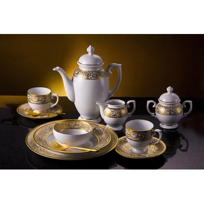Zdjęcie Ekskluzywna zastawa stołowa z porcelany
