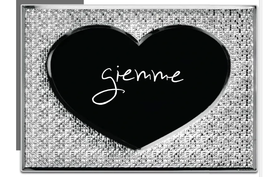 obrazek 1 Ekskluzywna ramka na zdjęcia 10х15 cm w kolorze srebra o kształcie serca