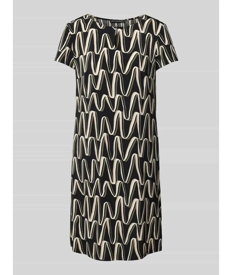 obrazek 1 Sukienka o długości do kolan ze wzorem na całej powierzchni