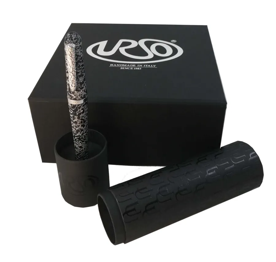 obrazek 3 Włoskie pióro wieczne Crisopea Black Silver - Urso