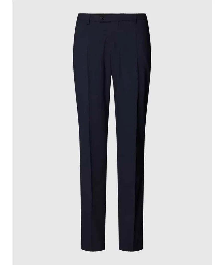 obrazek 1 Spodnie do garnituru o kroju slim fit z dżerseju model ‘Cedric’