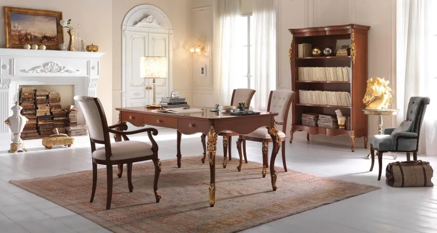 obrazek 1 Klasyczny włoski fotel do salonu – Morello Gianpaolo