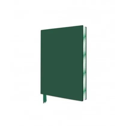 Zdjęcie Stylowy notatnik kieszonkowy ze skóry (Racing Green Artisan) - Flame Tree Studio
