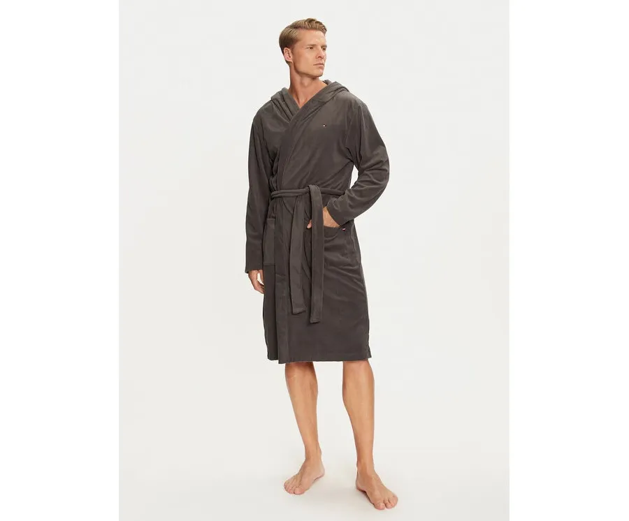 obrazek 1 Tommy Hilfiger Szlafrok UM0UM03361 Szary