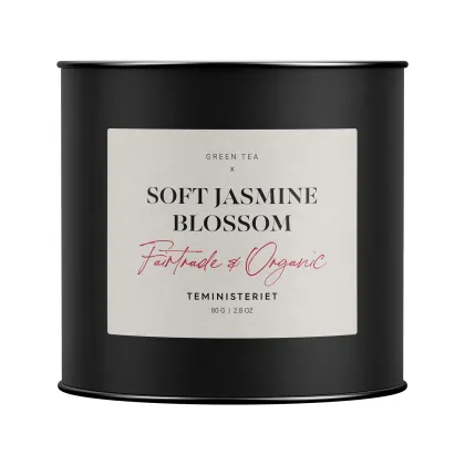 Zdjęcie Teministeriet - Fairtrade Collection Soft Jasmine Blossom - Herbata Sypana 80g TEMINISTERIET