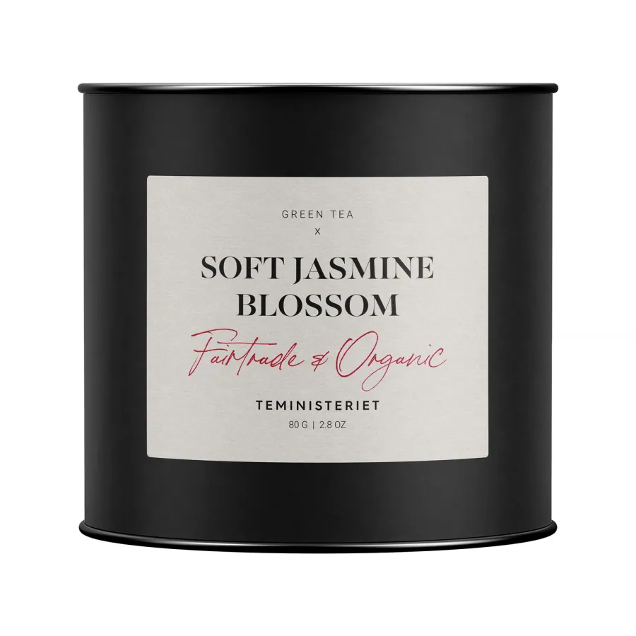 obrazek 1 Teministeriet - Fairtrade Collection Soft Jasmine Blossom - Herbata Sypana 80g TEMINISTERIET