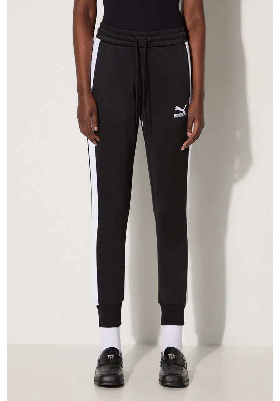 obrazek 1 Puma spodnie dresowe Iconic T7 Track Pants kolor czarny wzorzyste 627995