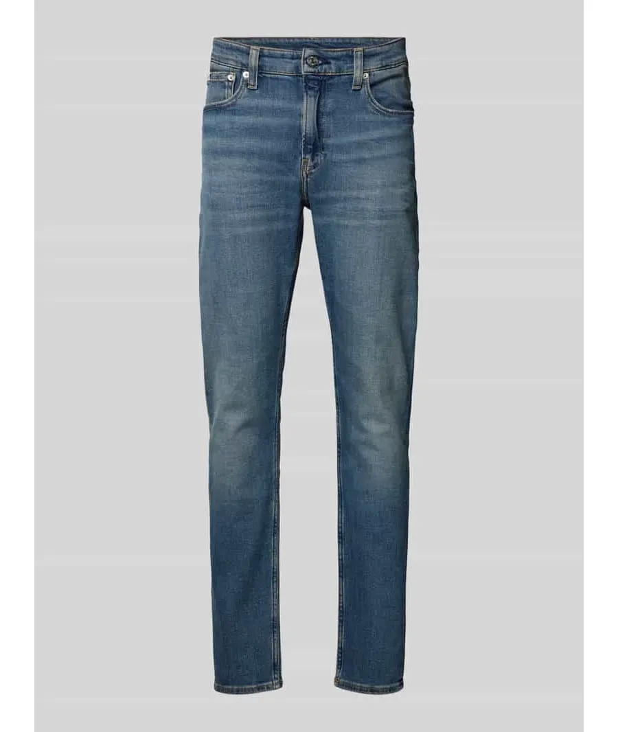 obrazek 1 Jeansy o kroju slim fit z 5 kieszeniami