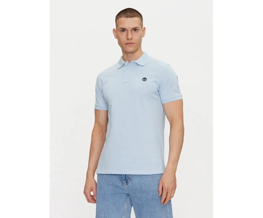 obrazek 1 Timberland Polo TB0A6VDP Błękitny Regular Fit