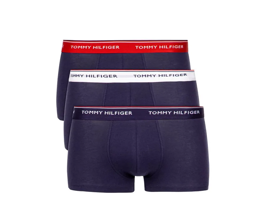 obrazek 1 Tommy Hilfiger Komplet 3 par bokserek 3P Lr Trunk 1U87903841 Granatowy
