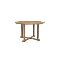 Picture Stylish octagonal Bristol-Macao dining table for the garden or terrace