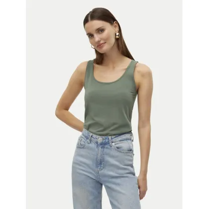 Zdjęcie Vero Moda Top Lulu 10323756 Zielony Regular Fit