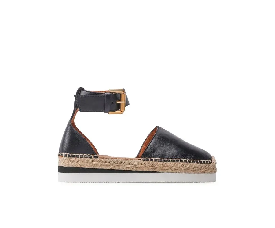 obrazek 1 See By Chloé Espadryle SB26150 Czarny