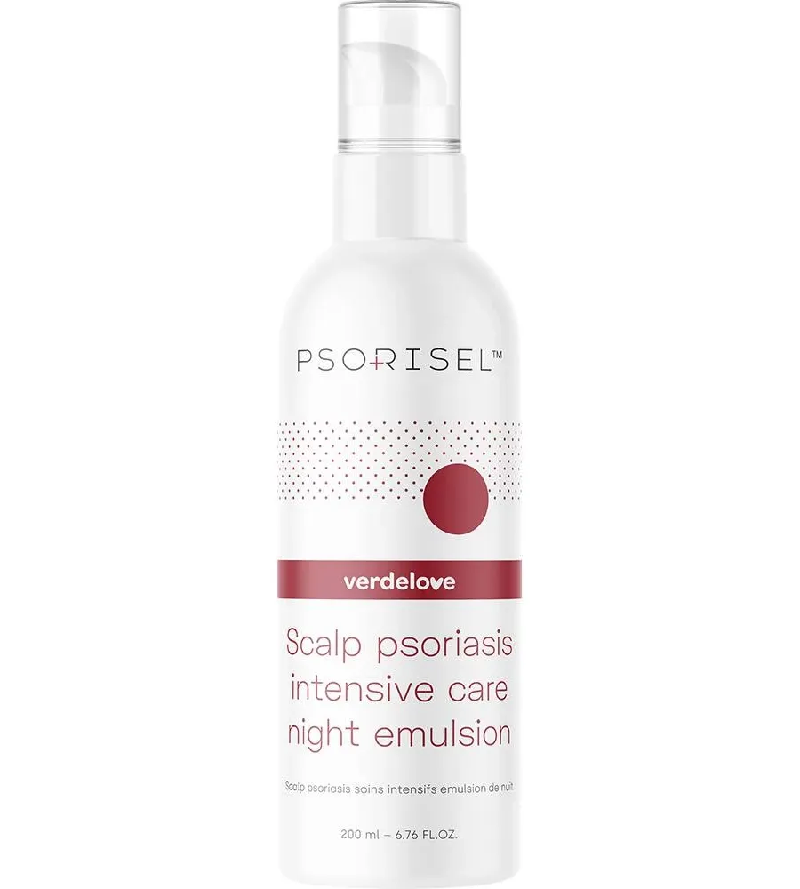 obrazek 1 Verdelove Psorisel Night Emulsja na łuszczycę skóry głowy  200 ml
