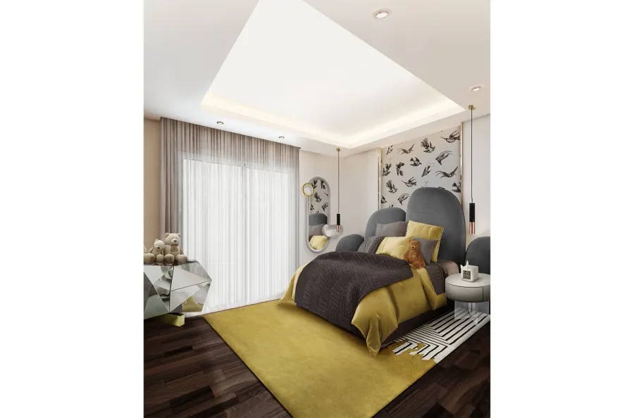 obrazek 11 Designerskie lustro ścienne do pokoju dziecka