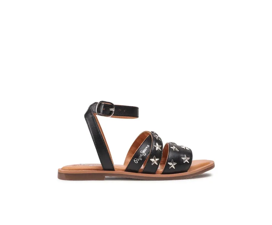 obrazek 1 Pepe Jeans Sandały Irma Studs PGS90176 Czarny