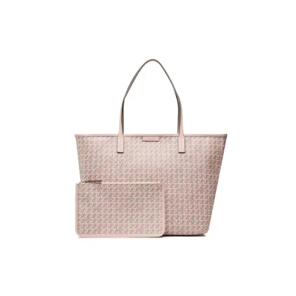 Zdjęcie Tory Burch Torebka Basketweave Tote 145634 Różowy