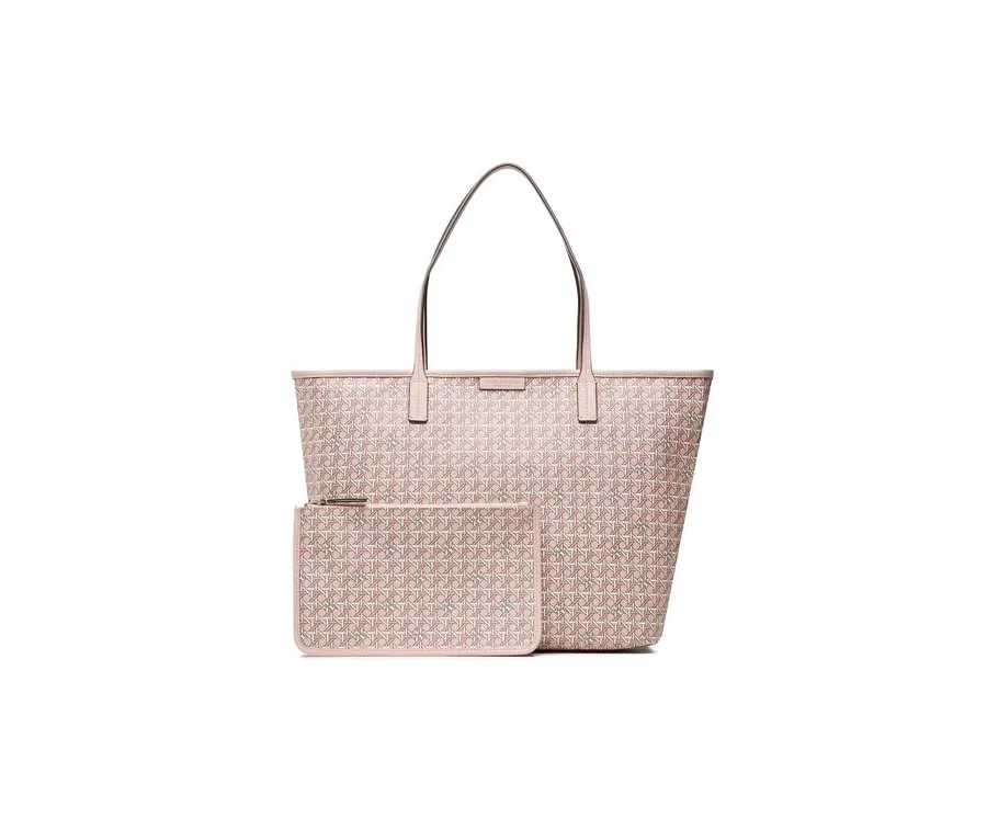 obrazek 1 Tory Burch Torebka Basketweave Tote 145634 Różowy