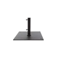 Zdjęcie Kwadratowa metalowa podstawa parasola do ogrodu i na taras